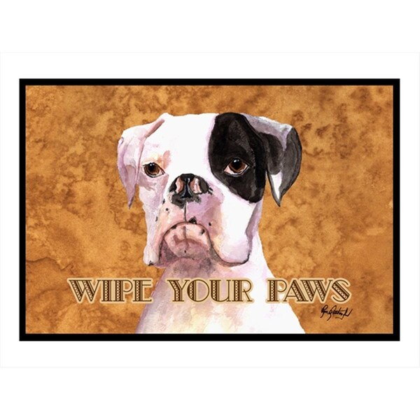 Carolines Treasures 24 x 36 in. Cooper The Boxer Indoor Or Outdoor Mat RDR3019JMAT - main